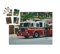 puzzleYOU : Smart Sorted® | Puzzle Photo 1000 pièces « Camion de Pompiers à New York »