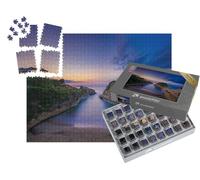 puzzleYOU : Smart Sorted® | Puzzle Photo 1000 pièces « Canal d'amour, Corfou, Sidari, Grèce »