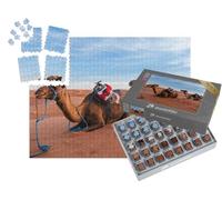 puzzleYOU : Smart Sorted® | Puzzle Photo 1000 pièces « Caravane de chameaux dans Le Sahara marocain »