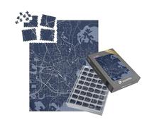 puzzleYOU : Smart Sorted® | Puzzle Photo 1000 pièces « Carte vectorielle de la Ville d'Aix-en-Provence, Bouches-du-Rhône, Provence-Alpes-Cote d'Azur France »