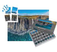 puzzleYOU : Smart Sorted® | Puzzle Photo 1000 pièces « Cascade de Kilt Rock, île de Skye, Écosse »