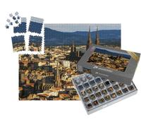 puzzleYOU : Smart Sorted® | Puzzle Photo 1000 pièces « Cathédrale de Clermont-Ferrand. Clermont-Ferrand, Auvergne-Rhône-Alpes, France. »