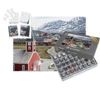 puzzleYOU : Smart Sorted® | Puzzle Photo 1000 pièces « Cathédrale de Nuuk dans la Capitale du Groenland »