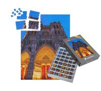 puzzleYOU : Smart Sorted® | Puzzle Photo 1000 pièces « Cathédrale Notre-Dame d'Amiens. Amiens, Nord-Pas-de-Calais-Picardie, France. »
