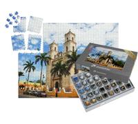 puzzleYOU : Smart Sorted® | Puzzle Photo 1000 pièces « Cathédrale San Servasio à Valladolid, Yucatan, Mexique »