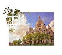 puzzleYOU : Smart Sorted® | Puzzle Photo 1000 pièces « Célèbre église du Sacré-Cœur, Paris, France »