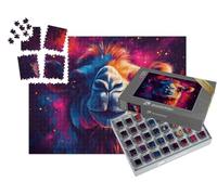 puzzleYOU : Smart Sorted® | Puzzle Photo 1000 pièces « Chameau dans la Magie des Couleurs dans Le désert »