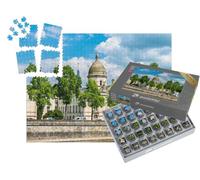 puzzleYOU : Smart Sorted® | Puzzle Photo 1000 pièces « Chapelle Saint Julien au Bord de la Mayenne à Laval - Pays de la Loire, France »