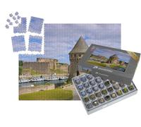 puzzleYOU : Smart Sorted® | Puzzle Photo 1000 pièces « Château de Brest et Tour Tanguy en Bretagne, France »