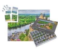 puzzleYOU : Smart Sorted® | Puzzle Photo 1000 pièces « Château de Chinon dans la vallée de la Loire, France. Patrimoine Mondial de l'UNESCO »