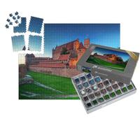 puzzleYOU : Smart Sorted® | Puzzle Photo 1000 pièces « Château de Malbork de l'Ordre Teutonique au crépuscule, Pologne »