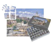 puzzleYOU : Smart Sorted® | Puzzle Photo 1000 pièces « Château d'Édimbourg avec Vue sur la Ville Depuis Calton Hill, Édimbourg, Écosse »