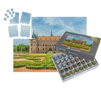 puzzleYOU : Smart Sorted® | Puzzle Photo 1000 pièces « Château d'Egeskov sur l'île de Funen au Danemark »