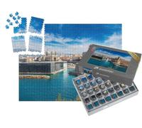 puzzleYOU : Smart Sorted® | Puzzle Photo 1000 pièces « Château Saint Jean et cathédrale de la Major, Marseille, France »