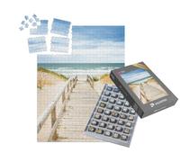 puzzleYOU : Smart Sorted® | Puzzle Photo 1000 pièces « Chemin piétonnier sur Une Dune à Sylt, Frise du Nord »