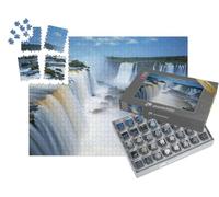 puzzleYOU : Smart Sorted® | Puzzle Photo 1000 pièces « Chutes d'Iguazu au Brésil et en Argentine »
