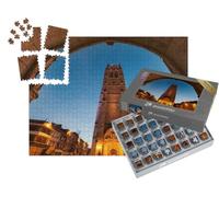 puzzleYOU : Smart Sorted® | Puzzle Photo 1000 pièces « Clocher de l'église Saint-Eloi à Dunkerque. Dunkerque, Hauts-de-France, France. »