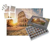 puzzleYOU : Smart Sorted® | Puzzle Photo 1000 pièces « Colisée au Lever du Soleil, Rome, Italie »