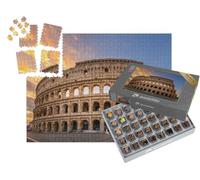 puzzleYOU : Smart Sorted® | Puzzle Photo 1000 pièces « Colisée au Lever du Soleil, Rome, Italie »