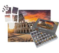 puzzleYOU : Smart Sorted® | Puzzle Photo 1000 pièces « Colisée ou Coliseum au Lever du Soleil, Rome »
