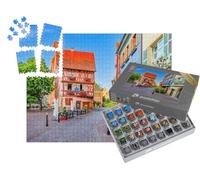 puzzleYOU : Smart Sorted® | Puzzle Photo 1000 pièces « Colmar, France. Maisons Traditionnelles à colombages en Alsace. »