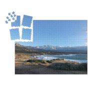 puzzleYOU : Smart Sorted® | Puzzle Photo 1000 pièces « Corse, Calvi, France, Vue du Sommet du Spanu sur Les Montagnes corses (Monte cinto) »