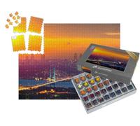 puzzleYOU : Smart Sorted® | Puzzle Photo 1000 pièces « Coucher de Soleil à Couper Le Souffle sur Istanbul, Turquie »