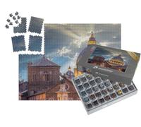puzzleYOU : Smart Sorted® | Puzzle Photo 1000 pièces « Coucher de Soleil sur la basilique Saint-Pierre, Vatican, Rome »