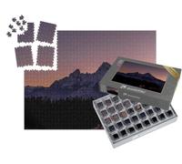 puzzleYOU : Smart Sorted® | Puzzle Photo 1000 pièces « Coucher de Soleil sur Le Watzmann, Berchtesgaden, Allemagne »