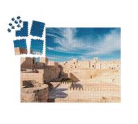 puzzleYOU : Smart Sorted® | Puzzle Photo 1000 pièces « Cour intérieure de la forteresse de Monastir, Tunisie »