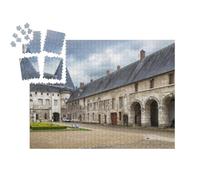 puzzleYOU : Smart Sorted® | Puzzle Photo 1000 pièces « Cour intérieure de l'ancien Palais épiscopal, Beauvais, France »