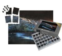 puzzleYOU : Smart Sorted® | Puzzle Photo 1000 pièces « Crocodile du Nil dans Le Parc National Kruger, Afrique du Sud »