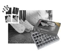 puzzleYOU : Smart Sorted® | Puzzle Photo 1000 pièces « Crosse de Hockey sur Un Sol de Salle Sale »