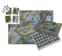 puzzleYOU : Smart Sorted® | Puzzle Photo 1000 pièces « dans Le Style Artistique de Claude Monet - autel Lors du Traditionnel Jour des Morts »