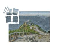 puzzleYOU : Smart Sorted® | Puzzle Photo 1000 pièces « dans Le Style Artistique de Claude Monet - Kehlstein Adlerhorst, Berchtesgaden, Bavière »