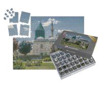puzzleYOU : Smart Sorted® | Puzzle Photo 1000 pièces « dans Le Style Artistique de Claude Monet - Mevlana Celaleddin Rumi Tombe et musée, Konya Turquie »