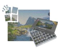 puzzleYOU : Smart Sorted® | Puzzle Photo 1000 pièces « dans Le Style Artistique de Claude Monet - Tuolpagorni - Collection de Puzzles Artistes & Tableaux »