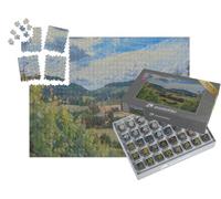 puzzleYOU : Smart Sorted® | Puzzle Photo 1000 pièces « dans Le Style Artistique de Claude Monet - vignobles près de Heilbronn, Allemagne »