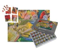 puzzleYOU : Smart Sorted® | Puzzle Photo 1000 pièces « dans Le Style Artistique de Franz Marc - autel Lors du Traditionnel Jour des Morts »