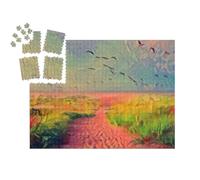puzzleYOU : Smart Sorted® | Puzzle Photo 1000 pièces « dans Le Style Artistique de Franz Marc - Canards - Collection de Puzzles Artistes & Peintures »