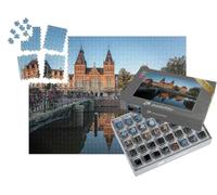 puzzleYOU : Smart Sorted® | Puzzle Photo 1000 pièces « Das Rijksmuseum à Amsterdam, Niederlande »
