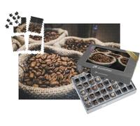 puzzleYOU : Smart Sorted® | Puzzle Photo 1000 pièces « des Grains de café parfumés dans des Sacs »