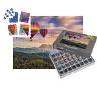 puzzleYOU : Smart Sorted® | Puzzle Photo 1000 pièces « des montgolfières colorées survolent DOI Luang Chiang Dao en Thaïlande »