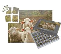 puzzleYOU : Smart Sorted® | Puzzle Photo 1000 pièces « des Moutons Curieux »