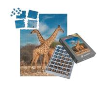 puzzleYOU : Smart Sorted® | Puzzle Photo 1000 pièces « Deux girafes »