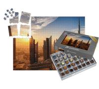 puzzleYOU : Smart Sorted® | Puzzle Photo 1000 pièces « Dubaï au Lever du Soleil »