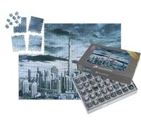 puzzleYOU : Smart Sorted® | Puzzle Photo 1000 pièces « Dubai Downtown Gratte-Ciel, Émirats Arabes Unis »