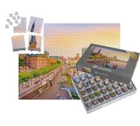 puzzleYOU : Smart Sorted® | Puzzle Photo 1000 pièces « Düsseldorf am Rhein, Allemagne »