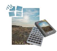 puzzleYOU : Smart Sorted® | Puzzle Photo 1000 pièces « Dune de la Plage de Pampelone, à Ramatuelle, dans Le Var, sur la Côte d'Azur »