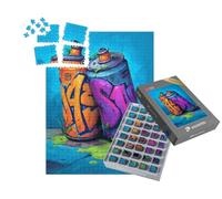 puzzleYOU : Smart Sorted® | Puzzle Photo 1000 pièces « Duo de Pots de Peinture »